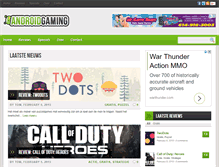 Tablet Screenshot of androidgaming.nl